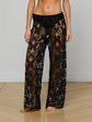 Geraldine Cover-Up Pant - Black