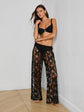 Geraldine Cover-Up Pant - Black