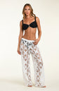 Geraldine Cover-Up Pant - White Butterfly Crochet (PRE-SALE)