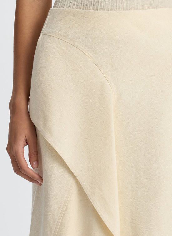 Lia Linen Midi Skirt