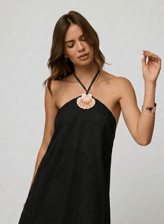 Low Tide Maxi Dress - Black (PRE-SALE)