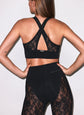 Le Stretch Lace Sports Bra