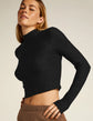 Featherweight Moving On Cropped Pullover