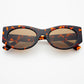 Layla Medium Oval Sunglasses - Brown Tortoise (PRE-SALE)