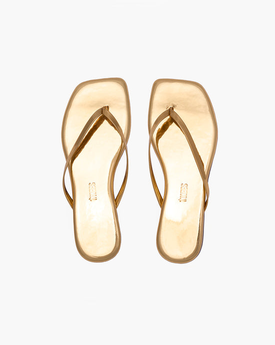Square Toe Lily Mirror Sandal