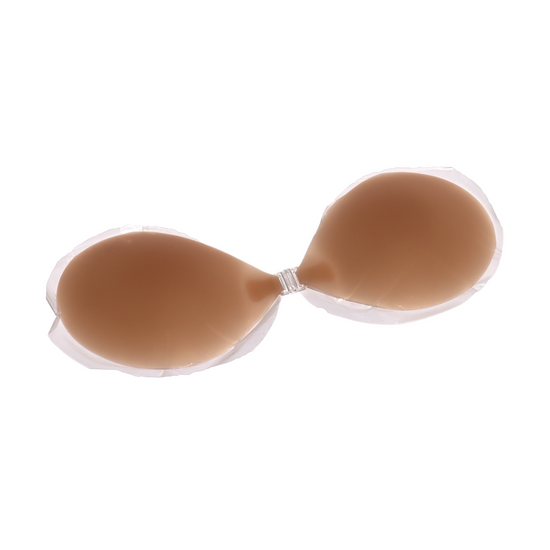 Silicone Stick-on Bra + Travel Case Bundle