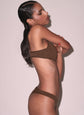Le Stretch Micro Thong - Cocoa