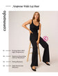 Neoprene Wide Leg Pant - Navy
