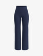 Neoprene Wide Leg Pant - Navy