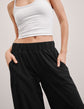 Easy Wide Leg Pant - True Black (PRE-SALE)
