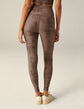 Softmark Caught In The Midi High Waisted Legging - Neutral Snake