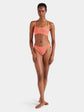 Phoebe Bikini - Metallic Coral (PRE-SALE)