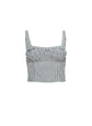 Poplin Bustier Top