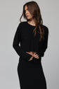 RIB BOYFRIEND LONG SLEEVE