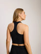 Better Than Basic Rib Cropped Racerback Tank