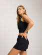 Better Than Basic Rib Cropped Racerback Tank