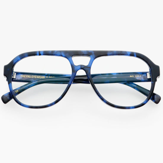 Rio Blue Light Reading Glasses +1 - Blue Tortoise (PRE-SALE)