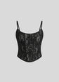 Romi Lace Bustier - Black (PRE-SALE)