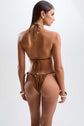 Isle Hoop Halter - Mocha