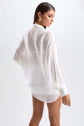 Solace Button Up Shirt - Pearl