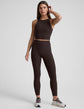 Spacedye™ Caught In The Midi High Waisted Legging - Dark Chocolate Heather (PRE-SALE)