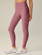 Spacedye Caught In The Midi High Waisted Legging - Orchid Blossom Heather