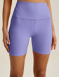 Spacedye Keep Pace 5" Biker Short - Periwinkle Cloud Heather