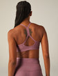 Spacedye Slim Racerback Bra - Orchid Blossom Heather