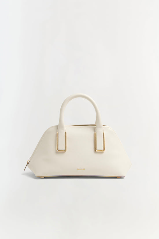 Wynn Small Leather Top Handle Bag