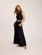 Butter Wide Leg Lounge Pant - Black