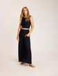 Butter Wide Leg Lounge Pant - Black