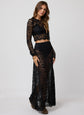 Lace Long Sleeve Baby Tee