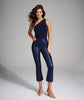 Ballet One-Shoulder Bodysuit - Navy