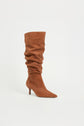 Jordi Suede Slouch Boot - Camel