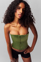 Satin Corset - Jardin (PRE-SALE)