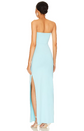 Anabel Solid Tube Maxi Dress