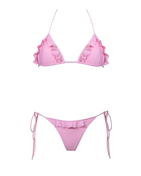 Beth + Marrisia Bikini Set - Baby Pink