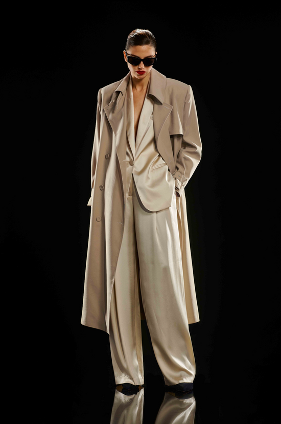 Structured Trench - Antique
