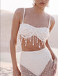 Pearl Dust Embroidery Bra Top