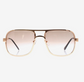 The Vegas Aviator Sunglasses - Dust (PRE-SALE)