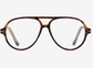 Darcy Oversized Aviator Reader Glasses - Turtle (PRE-SALE)