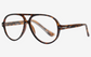 Darcy Oversized Aviator Reader Glasses - Turtle (PRE-SALE)