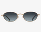 Promised Land Small Teardrop Sunglasses - Gold Green (PRE-SALE)