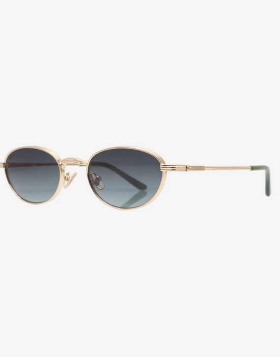Promised Land Small Teardrop Sunglasses - Gold Green (PRE-SALE)