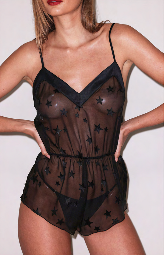 Star Burnout Teddy - Black (PRE-SALE)