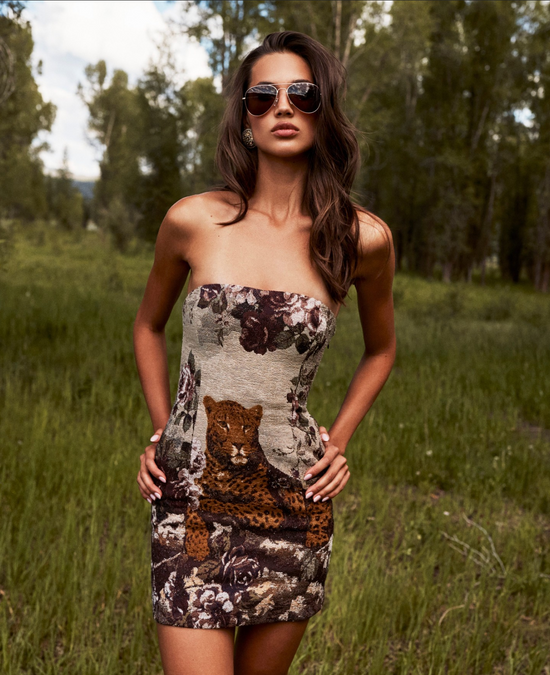 Renee Tapestry Mini Dress (PRE-SALE)