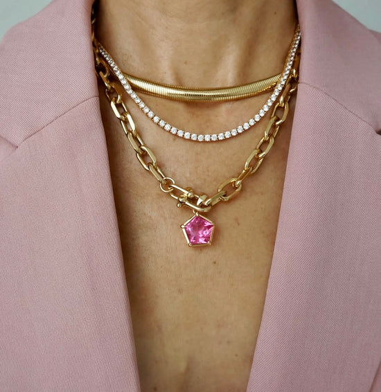The Bijoux - Pink - Necklace