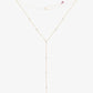 Emily Diamond Lariat Necklace