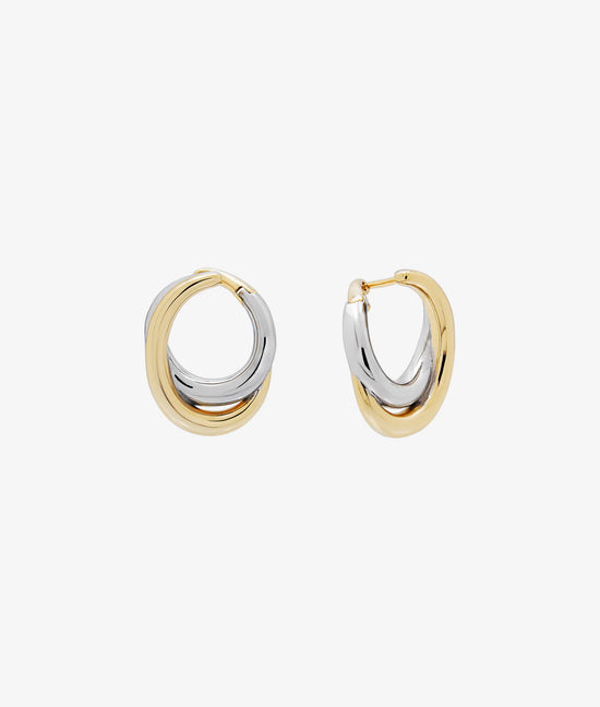 Cassie Two-Toned Earring (PRE-SALE)