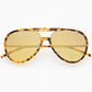 Shay Aviator Sunglasses - Tortoise / Gold Mirror (PRE-SALE)